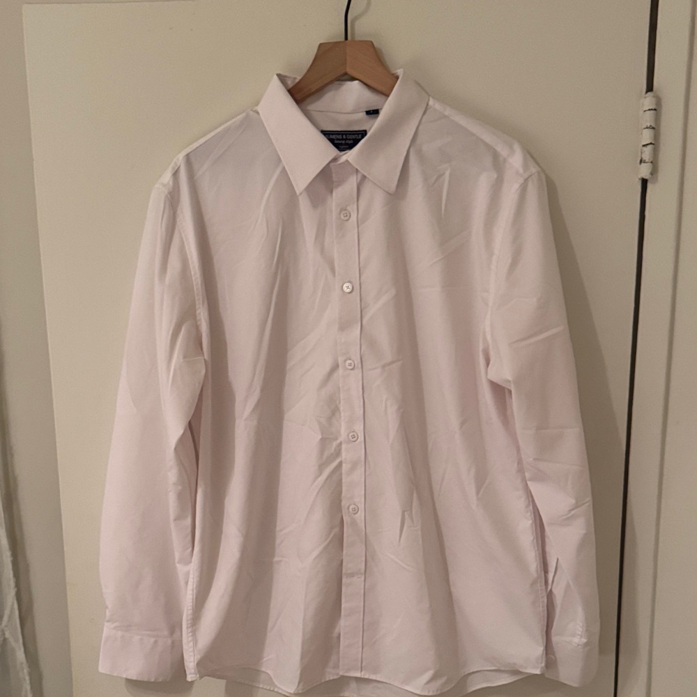 White Men's Dress Shirt